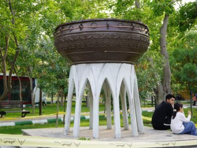 بهسازی پارک قازان توسط شهرداری منطقه ۲