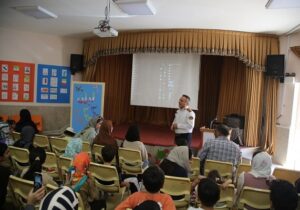 آموزش فرهنگ ترافیک به کودکان در کانون پرورش فکری اندیشه