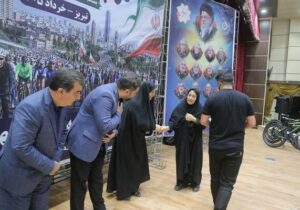 تجلیل از خانوادههای شهیدان علیسان جباری و طاها بهروزی