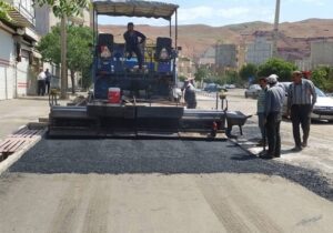 پیشرفت ۶۰ درصد بهسازی معابر شهرک ارم