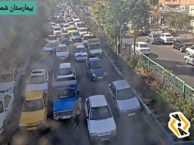 یک پارک دوبل، تردد ۱۵۰۰ خودرو را مختل می‌کند
