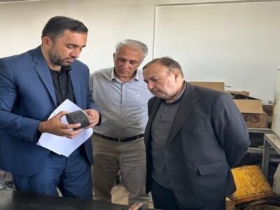 نماینده مردم تبریز، آذرشهر و اسکو در جریان ظرفیت‌های تولید و مشکلات کارخانه آسفالت سازمان عمران شهرداری تبریز قرار گرفت