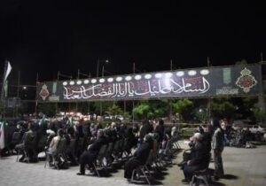 موج صدمین اجتماعات بزرگ مردم غیرتمند، در میدان انقلاب تبریز