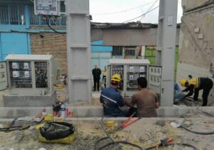 توسعه و جابهجایی گسترده تأسیسات برق در ورودی پل شهدای قرهداغ با اعتبار ۱۰۰ میلیارد ریالی