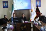 برگزاری نشست هماندیشی مدیر دفتر حراست و امور محرمانه شرکت توزیع نیروی برق تبریز با پرسنل حراست