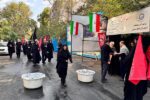 برپایی موکب «آقای شهید» در مسیر آیین تشییع و وداع با پیکر مطهر رهبر شهید