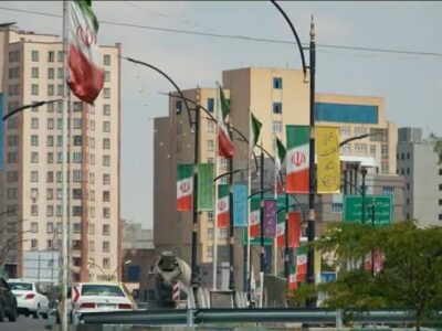 نصب سازه های بلواری دو طرفه در معابر شهرداری منطقه ۲