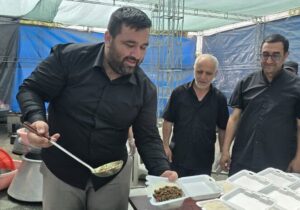 بازدید شهردار منطقه ۱۹ تهران از تدارک پرشور شهرداری تبریز