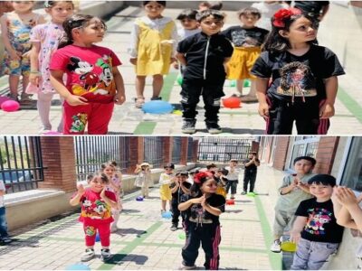 تقویت هماهنگی دست و پا در قالب بازی کودکانه در فرهنگسرای شهدای لاله عباسی