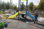 رسیدگی و بهسازی وضعیت پارک‌های سطح منطقه ۷ تبریز