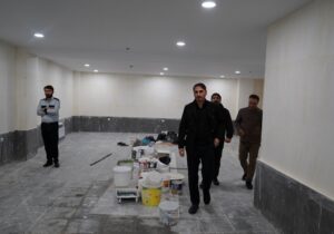 نصب تجهیزات ساختمان اداری شهرداری ناحیه ۲ منطقه ۲