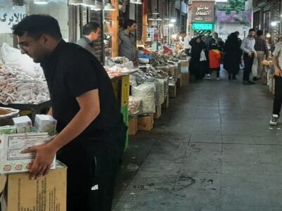 ساماندهی بساط چینی اصناف در بازار "شیشه‌گرخانه"