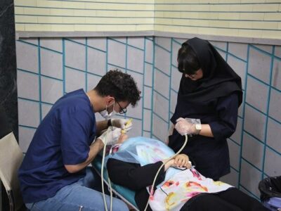 ارائه خدمات رایگان درمانی و دندانپزشکی در محله آخماقیه