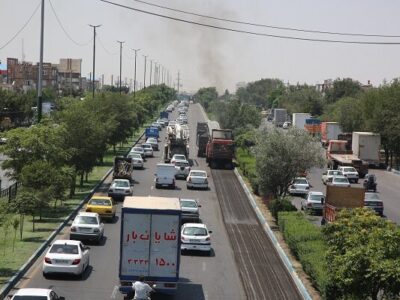 آغاز اجرای آسفالتتراشی و بهسازی مسیر پل تراکتورسازی به سمت سردرود