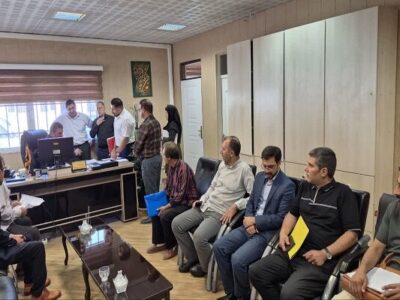 بازدید کارشناسان اداره کل بازرسی شهرداری تبریز از واحدهای مختلف شهرداری منطقه ۴