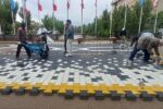 اجرای ۴۳ هزار متر مربع سنگفرش از ابتدای سالجاری در معابر بافت مرکزی تبریز