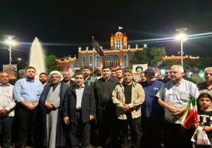 حضور پرشور کارکنان شهرداری منطقه ۴ تبریز در اجتماع بزرگ تجدید بیعت با رهبر معظم انقلاب