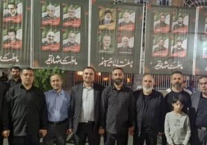 حضور فرمانده و بسیجیان پایگاه انصارالحسین (ع) سازمان ساماندهی مشاغل شهرداری تبریز در مراسم تجدید بیعت با رهبر معظم انقلاب