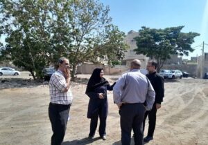 احداث باغ میوه در راستای طرح توسعه فضای سبز سنجران