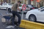 نصب ۱۰۰ تابلو ترافیکی در معابر و میادین شهرداری منطقه ۸