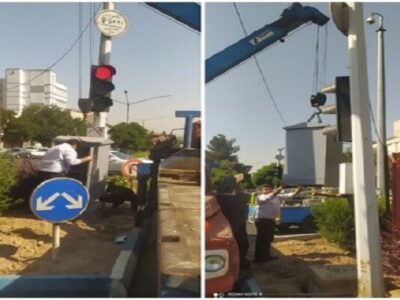 آغاز عملیات تجهیز تقاطعهای ابوریحان و پیامنور به سامانه برق پشتیبان UPS