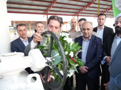 افتتاح پروژه زیرساختی هشترود، گامی مهم در تقویت شبکه گازرسانی