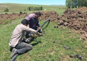 آبرسانی پایدار به ۲ روستای نجی‌کندی و کردلر کلیبر با تکمیل عملیات اجرایی