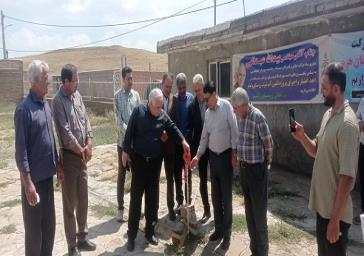 آبرسانی پایدار به روستای ولیلو هریس در استان آذربایجان شرقی همزمان با هفته دولت