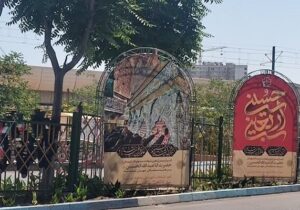 فضاسازی اربعین امام حسین (ع) توسط شهرداری منطقه ۲ تبریز