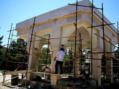 یادمان شهدای گمنام قوم‌تپه در یک قدمی افتتاح