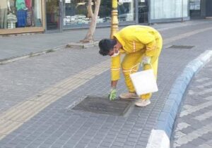 طعمهگذاری در ۲۱ معبر بافت مرکزی تبریز به منظور تامین سلامت شهروندی