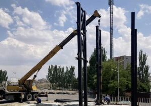 سردرب و ساختمان نگهبانی باغ موزه دفاع مقدس تکمیل میشود