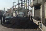 عملیات آسفالت و بهسازی پیادهروهای خیابان شهید سعیدی در حال اجراست