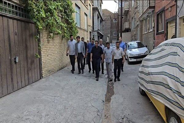 کوچه شهید سهند آبادی به درخواست ساکنان محله اصلاح و ساماندهی می‌شود