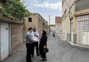 بررسی روند اجرای پروژه بازآفرینی شهری خاقانی