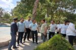 آبنما، پیاده رو ها و محوطه پارک شمس تبریزی بهسازی می شود