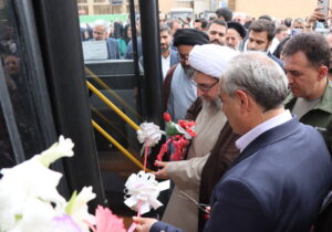 ۲۵ دستگاه اتوبوس برقی وارد ناوگان حمل و نقل عمومی شهر تبریز شد