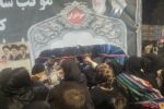 برپایی ایستگاه صلواتی شهرداری منطقه ۸ در میدان ساعت تبریز