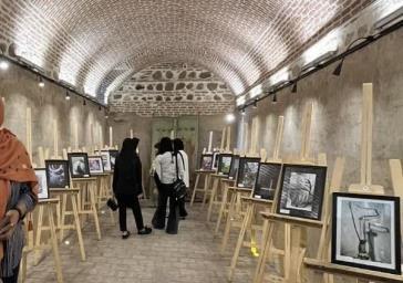 افتتاح نمایشگاه آثار هنرجویان گروه هنر و صنایع دستی یاسمین