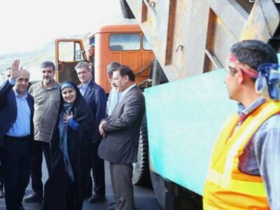 همه بازدیدهای فرزانه صادق از زنجان تا میانه و ترکمن‌چای و تبریز