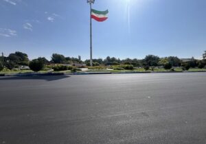 اتمام بهسازی میدان ائل گلی توسط شهرداری منطقه ۲