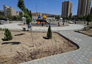 پارک محله ای "حلما" در خیابان گلکار بدون تشریفات افتتاح شد