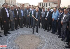 آیین کلنگ‌زنی ساختمان کانون کارشناسان رسمی دادگستری استان در شهرک خاوران برگزار شد