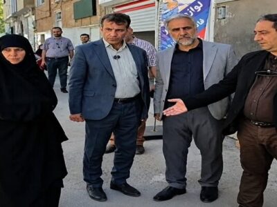سنگفرش کوچه فرهنگ، علم و دانش در آستانه بهرهبرداری قرار گرفت