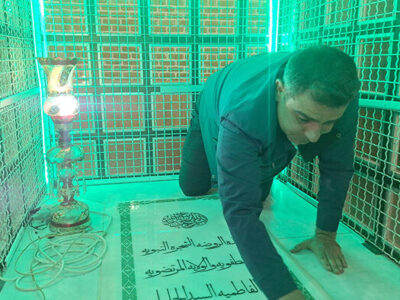 برگزاری آیین غبارروبی آستان مقدس امامزادگان عون و زیدبن علی (ع)