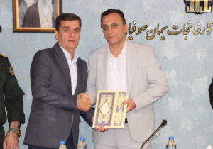 تجلیل از نقش مشاور ستاد پشتیبانی جنگ در حمایت از صنعت و تولید آذربایجان‌شرقی