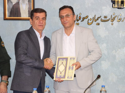 تجلیل از نقش مشاور ستاد پشتیبانی جنگ در حمایت از صنعت و تولید آذربایجان‌شرقی