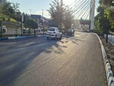 تداوم آسفالت ریزی شبانه ۹۵۰ تنی بلوار ۲۹ بهمن