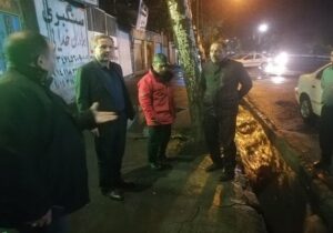 تلاش بی‌وقفه خدمات شهری تبریز همزمان با شروع بارش‌های پاییزی