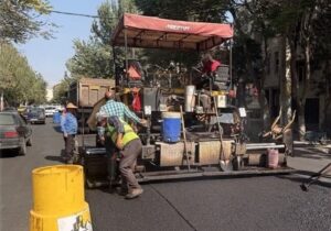 بیشترین حجم آسفالت‌ریزی هفته گذشته به خیابان میرزادوچی اندیشه و کوجووار اختصاص یافت